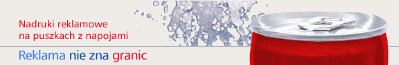Napoje promocyjne - Reklama nie zna granic!